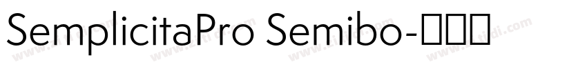 SemplicitaPro Semibo字体转换
